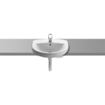 Roca A32739E000 Victoria 半掛面盆